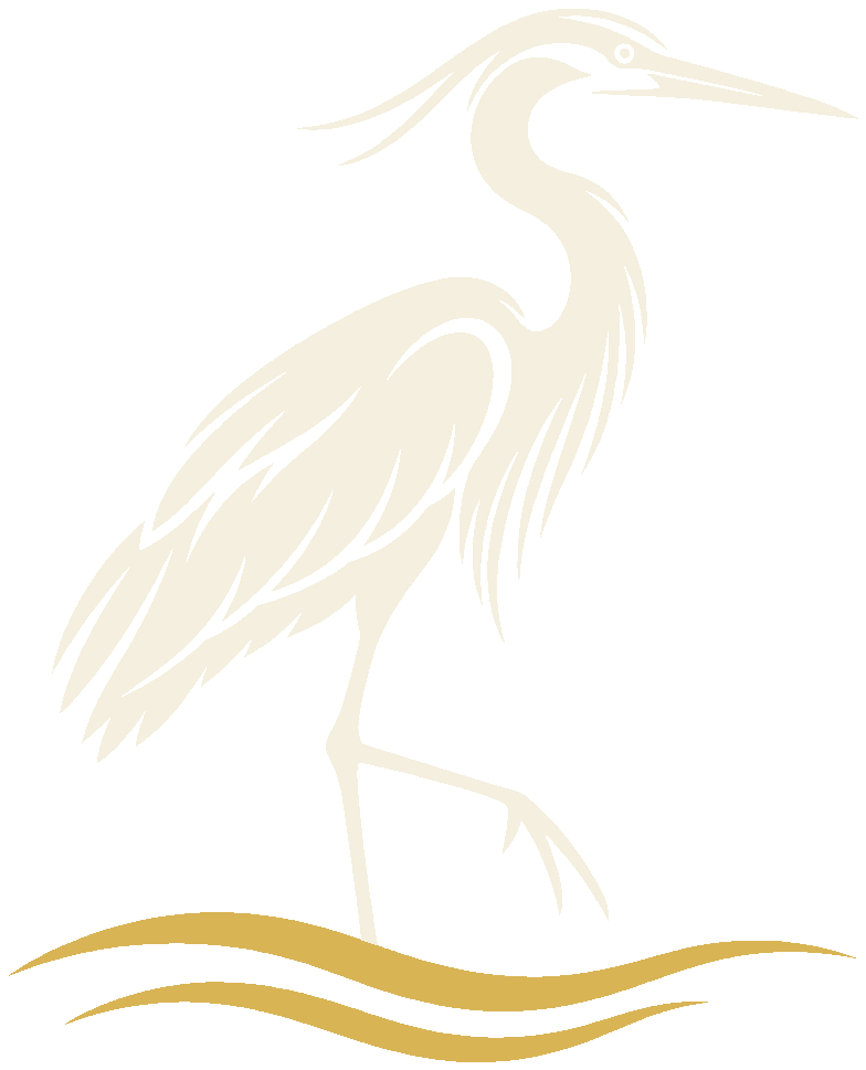 Macon Water Damage heron mark